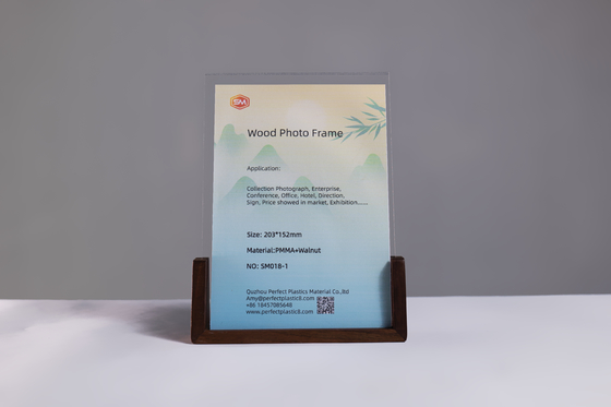 購入 固色 ビーチ 写真枠 デスク U 形 A5 アクリル 写真枠 木底 online manufacture