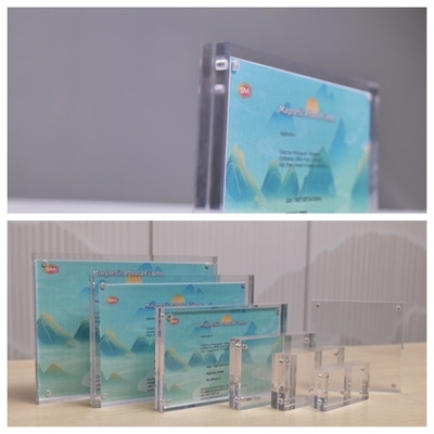 購入 カスタム 4x6 5x7 双面磁気写真 アクリル磁気写真フレーム online manufacture