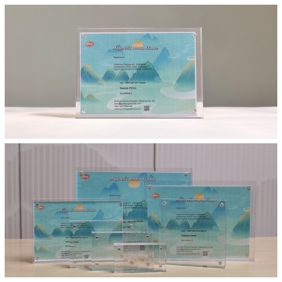 購入 カスタム クリア 11x17 8.5x11インチ アクリル磁気写真フレーム online manufacture