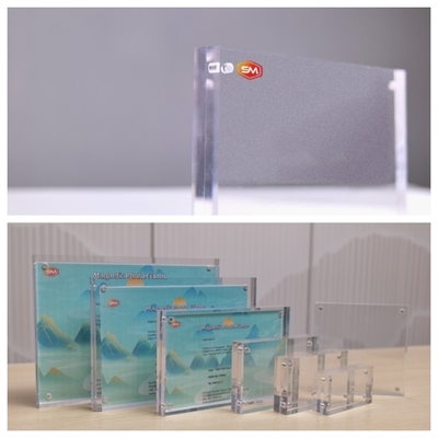 購入 カスタム 複数のサイズ 双面透明 アクリル磁気写真フレーム online manufacture