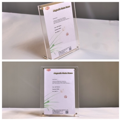 購入 A6 透明アクリル写真枠 スタンドデスク写真枠 online manufacture