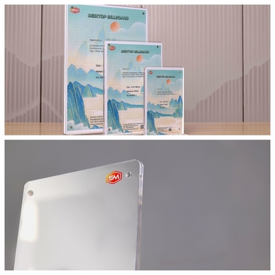 購入 双面磁気T形アクリルサインホルダー 実用ディスプレイ online manufacture