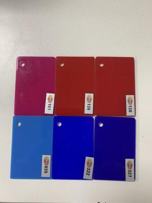 購入 鮮やかな色と安定した性能を備えた、産業用および装飾用のSMプレミアムキャストアクリルシート online manufacture