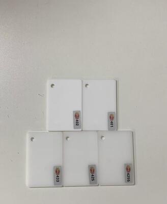購入 白色不透明の鋳型アクリルシート 20mm 厚の堅固なパネル online manufacture