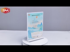 T形 角形 マグネティックアクリルサインホルダー