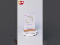 アクリル製のサインホルダー