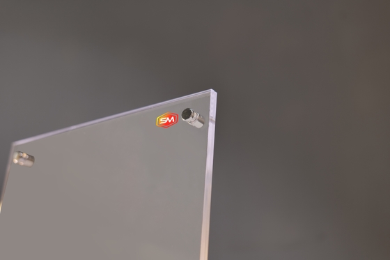 アクリル写真フレーム スタンド スクリュー足 5x7インチ A4 絵表示スタンド