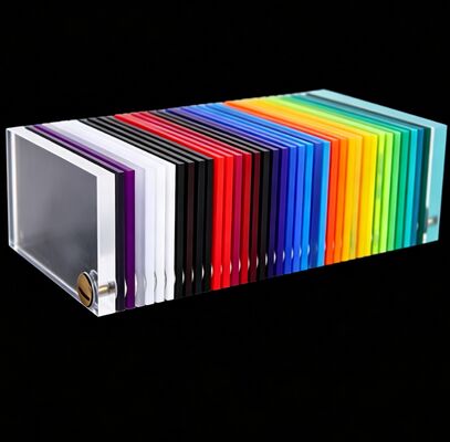 オーダーメイドサイズ カラー透明アクリルシート 3-6mm 卸売業者
