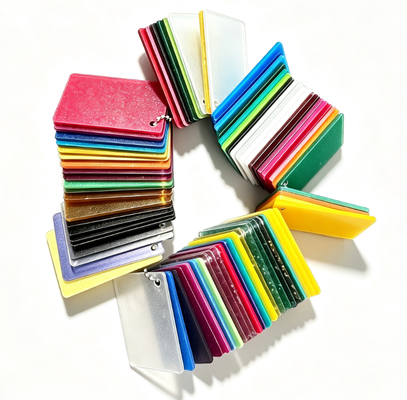高光透過率のカスタム厚さUV耐性カラーアクリルシート